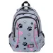 St.Right Paws trzykomorowy plecak szkolny 39x27x17 cm