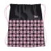 St.Right Pink Checkered worek na buty, worek sportowy 43x34 cm