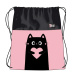 St.Right Purrfect Love worek sportowy, torba sportowa 34 x 43 cm