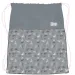 St.Right Silver Butterflies worek na buty, worek sportowy z motylami 34x43 cm