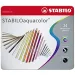 Stabilo: Aquacolor zestaw 24 kredek w metalowym pudełku