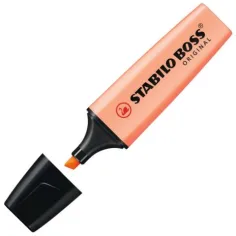 Stabilo: BOSS Original pastelowy zakreślacz w kolorze brzoskwiniowym, 2–5 mm zdjęcie 2