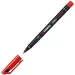 Stabilo OHPen universal F marker alkoholowy czerwony 0,7 mm