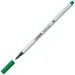 Stabilo: Pen 68 brush zielony pędzelkowy marker
