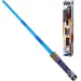 Star Wars Lightsaber Forge: Otwierany elektroniczny miecz świetlny Jedi Master Sol ze światłem i dźwiękiem – Hasbro