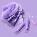 Steffi Love: Fluffy lalka modowa w fioletowej sukience - Simba Toys