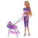 Steffi Love: lalka z wózkiem dziecięcym, 2 wersje - Simba Toys