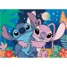 Stitch 2 w 1 puzzle 24-elementowe i kolorowanka 35x25 cm - Lisciani