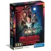 Stranger Things, sezon 1, puzzle 1000 elementów z plakatem - Clementoni