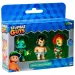 Stumble Guys, zestaw 3 mini figurek, różne rodzaje, seria 3, 1 sztuka
