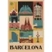 Styl w mieście Barcelona, puzzle 1000 elementów - Clementoni