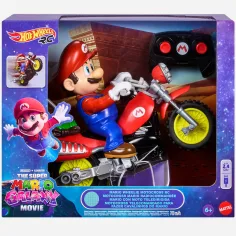 Super Mario Galaktyka: filmowy zdalnie sterowany motocykl RC - Mattel zdjęcie 1