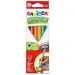 SuperColor trójkątne 6-sztukowe maxi kredki - Carioca