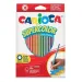 Supercolor zestaw kolorowych kredek 18 sztuk - Carioca
