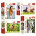 Świat koni 54-elementowe mini puzzle w różnych wariantach - Trefl