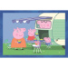 Świnka Peppa 4 w 1 Supercolor puzzle - Clementoni