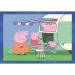 Świnka Peppa 4 w 1 Supercolor puzzle - Clementoni zdjęcie 3