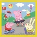 Świnka Peppa: Szczęśliwy dzień 3 w 1 puzzle - Trefl
