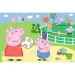 Świnka Peppa: Zabawa z przyjaciółmi puzzle 60 elementów - Trefl