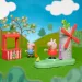 Świnka Peppa: Zestaw do minigolfa z figurkami Świnki Peppy i Georga - Hasbro
