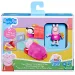 Świnka Peppa: Zestaw do zabawy "Nocowanie" z figurkami Świnki Peppy i Zebry Zośki – Hasbro