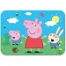 Świnka Peppa drewniane puzzle 24 elementy - Trefl