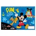 Szkicownik Mickey Mouse w dwóch wersjach, A4, 30 stron.