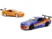 Szybcy i wściekli: 2001 Nissan Silvia S15 i Toyota Supra zestaw 2 sztuki w skali 1/32 - Jada Toys