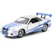 Szybcy i wściekli: Mitsubishi Lancer Evolution IX i Nissan Skyline GT-R (BNR34) zestaw 2 sztuki w skali 1/32 - Jada Toys