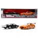 Szybcy i wściekli: Zestaw bliźniaczy metalowych aut Dodge Charger R/T i Toyota Supra 1/32 - Simba Toys