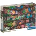 Tajski pływający targ HQC puzzle 1000 elementów - Clementoni