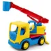 Tech Truck kolorowa ciężarówka z podnośnikiem koszowym 29cm - Wader