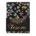 Tesoro Fabric dziennik w kilku wariantach 20x14cm