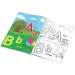 The Littlies: ABC kolorowanka 24-stronicowa z 50 naklejkami A4