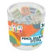 The Littlies: Plastikowa temperówka z 2 otworami w różnych wariantach.