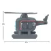 Thomas i Przyjaciele: Helikopter Harold zmieniający kolor - Mattel