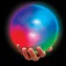 Tiny Wubble Brite świecąca piłka bąbelkowa z kolorowymi diodami LED 30 cm