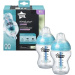 Tommee Tippee: Zaawansowane butelki przeciwkolkowe turkusowe, zestaw 2 szt., 260 ml (0 m+)