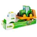 Tomy: Zestaw farmy John Deere z traktorem, światłem i dźwiękiem