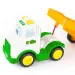 Tomy: Zestaw farmy John Deere z traktorem, światłem i dźwiękiem
