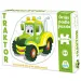 Traktor gigantyczne puzzle podłogowe 12-elementowe