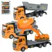Truck Driver: Zestaw 3 ciężarówek budowlanych z napędem 19 cm