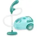 Turkusowy odkurzacz z efektami dźwiękowymi i świetlnymi