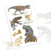 TyToo: Tatuaż naklejka z dinozaurem T-rex