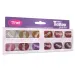 TyToo: Zestaw brokatów w ciepłych kolorach 12x2,5ml