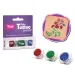 TyToo: Zestaw brokatu niebieski, czerwony i zielony 3x2,5ml