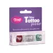 TyToo: Zestaw brokatu w kolorach czerwonym, srebrnym i jasnoturkusowym 3x2,5ml