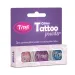 TyToo: Zestaw brokatu w kolorach różowym, turkusowym i mauve 3x2,5ml