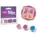 TyToo: Zestaw brokatu w kolorach różowym, turkusowym i mauve 3x2,5ml