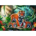 Tygrysy w dżungli puzzle 200 elementów - Trefl